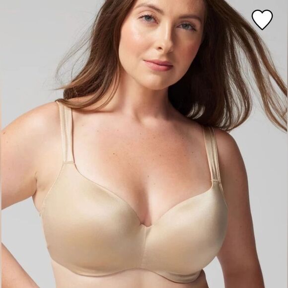 Soma Stunning Support Smooth Balconette Bra In Warm Amber, 38D NEW - Picture 1 of 5